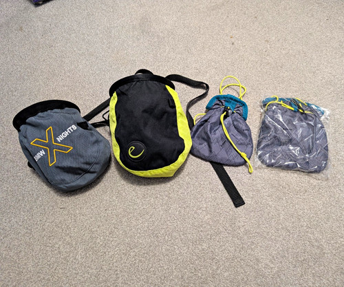 Climbing chalk bags - 4x,