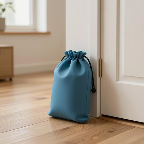 Chalk bag door stop - chalk,
