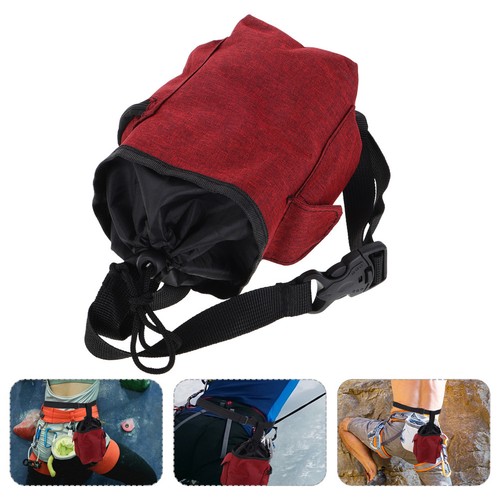 Chalk bag for rock climbing - for,
