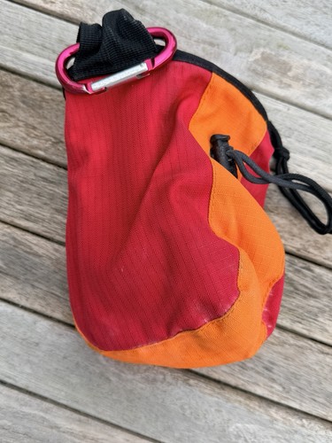 Rock climbing chalk bag - rock,