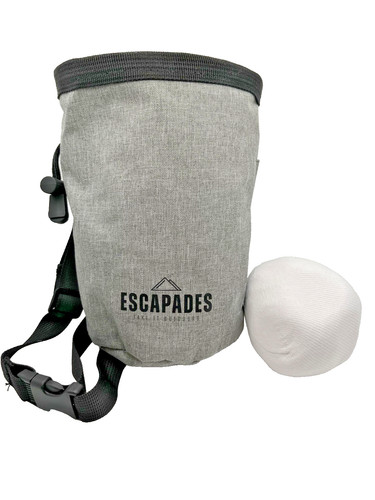 Climbing chalk bag with - chalk,